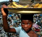 MDG hot topic Young boy in slum in Niger